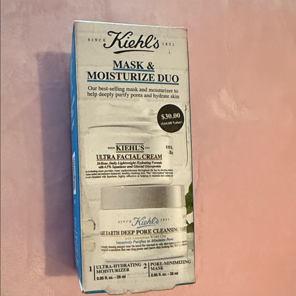 Kiehl's Mask & Moisturize Duo - new